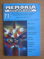 Memoria, revista gandirii arestate, nr. 2, 2010