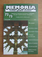 Memoria, revista gandirii arestate, nr. 72-73, 2010