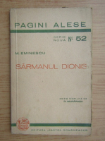 Mihai Eminescu - Sarmanul Dionis (1943)