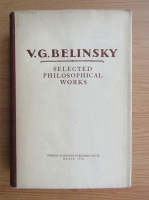 V. G. Belinsky - Selected philosophical works (1948)