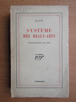 Alain - Systeme des beaux-arts (1937)