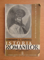 Constantin C. Giurescu - Istoria romanilor (volumul 2, partea a II-a, editia II, 1937)