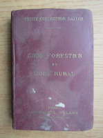 Dalloz - Code forestier suivi des lois sur la peche et la chasse (1920)