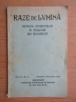 Revista Razele de lumina, anul II, nr. 5, 1930