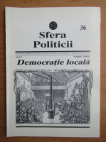 Revista Sfera Politicii, anul V, nr. 36 1996