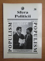 Revista Sfera Politicii, anul V, nr. 38, 1996