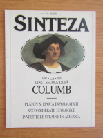 Revista Sinteza, nr. 92, 1992