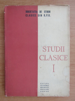 Studii clasice (volumul 1)