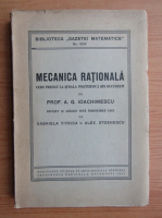 A. G. Ioachimescu - Mecanica rationala (1947)