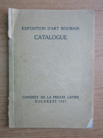 Exposition d'art roumain. Catalogue (1927)