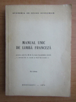 Manual unic de limba franceza