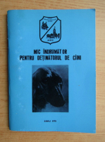 Mic indrumator pentru detinatorul de caini
