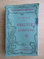 R. Guillin - Analyses alimentaires (1911)