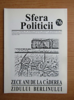Revista Sfera Politicii, anul VII, nr. 76, 1999