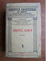 C. Hamangiu, Matei G. Nicolau - Dreptul roman (volumul 1) 1930
