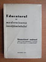 Educatorul si modernizarea invatamantului