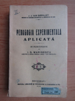 I. G. Marinescu - Pedagogia experimentala aplicata (1923)