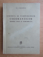 N. I. Amiantov - Chimia si tehnologia colorantilor (1949)