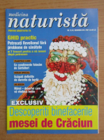 Revista Medicina naturista, nr. 12 (41), decembrie 2001