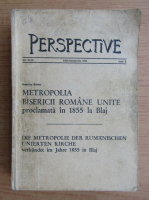 Revista Perspective, nr. 37-38, iulie-decembrie 1987