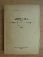 Annuaire du comite geologique (volumele 29-30)