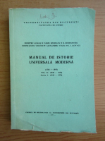 Dumitru Almas - Manual de istorie universala moderna (volumul 2, partea I)