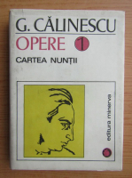 Anticariat: George Calinescu - Opere (volumul 1)