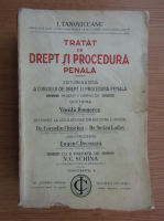 I. Tanoviceanu - Tratat de drept si procedura penala (volumul 1, 1924)