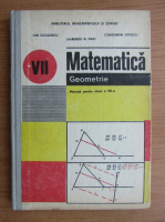 Ion Cuculescu - Matematica. Geometrie, manual pentru clasa a VII-a (1991)