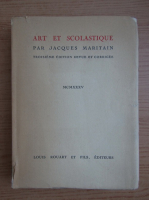 Jacques Maritain - Art et scolastique (1935)