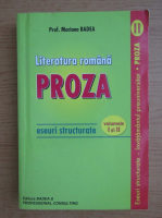 Mariana Badea - Literatura romana. Proza. Eseuri structurate (volumul 2)