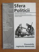 Revista Sfera Politicii, volumul 18, nr. 3, martie 2010