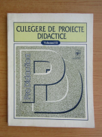 Culegere de proiecte didactice (volumul 1)