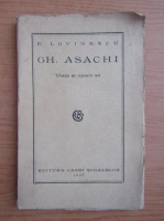 E. Lovinescu - Gh. Asachi, viata si opera sa (1927)