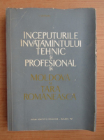 Ion Cojocaru - Inceputurile invatamantului tehnic si profesional in Moldova si Tara Romaneasca
