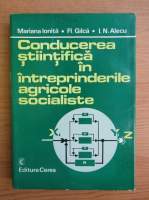 Mariana Ionita - Conducerea stiintifica in intreprinderile agricole sociale