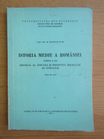 Matei D. Vlad - Istoria medie a Romaniei (volumul 2)