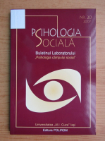 Psihologia sociala, nr. 20, 2007
