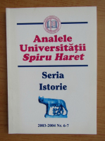 Analele Universitatii Spiru Haret, nr. 6-7, 2003-2004