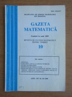 Gazeta matematica, anul CIV, nr. 10, 1999