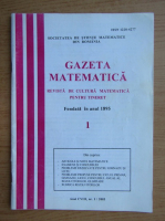 Gazeta matematica, anul CVIII, nr. 1, 2003