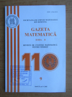 Gazeta matematica, anul CX, nr. 9, 2005