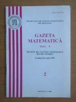 Gazeta matematica, anul CXI, nr. 2, 2006