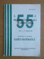 Gazeta matematica. Supliment. Olimpiada Nationala de matematica, Deva 3-8 aprilie 2004