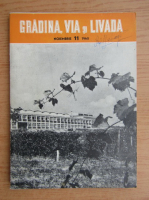 Gradina, via si livada, anul IX, nr. 11, noiembrie 1960