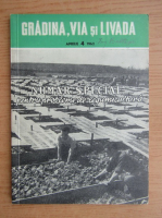 Gradina, via si livada, anul XI, nr. 4, aprilie 1962