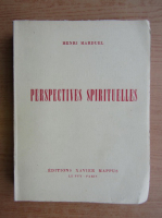 Henri Marduel - Perspectives spirituelles