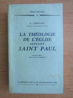 L. Cerfaux - La theologie de l'eglise suivant Saint Paul 