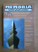 Memoria. Revista gandirii arestate, nr. 1-2, 2012