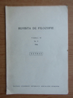 Revista de filozofie, volumul 13, nr. 8, 1966